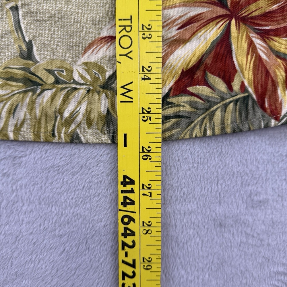 Koret Womens Button Up Shirt Multicolor Hawaiian Short Sleeve Roll Tab 20W‎ NWT - Picture 8 of 13